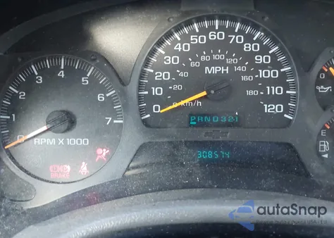 2003 Chevrolet Trailblazer Ls z USA, uszkodzony, nr VIN 1GNDS13SX32210152